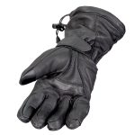 Hot Leathers GVD1015 Black Deerskin Leather Gauntlet Gloves - Image 2
