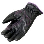 Hot Leathers GVL1008 Ladies Driving Gloves with Purple Piping - Image 2