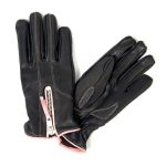 Hot Leathers GVL1009 Ladies Driving Leather Gloves with Pink Piping GLV1009 - Image 4