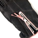 Hot Leathers GVL1009 Ladies Driving Leather Gloves with Pink Piping GLV1009 - Image 5