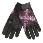 Hot Leathers GVL3001 Women’s ‘Sublimated’ Textile Mechanic Gloves - Image 2