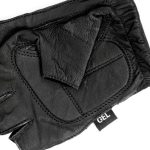Hot Leathers GVM1011 Premium Leather Unlined Fingerless Gloves with Padded Gel Palm - Image 4