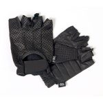 Hot Leathers GVM1016 Unlined Fingerless Vented Leather Gloves with Padded Gel Palm - Image 3