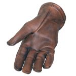 Hot Leathers Distressed Brown Leather Driving Gloves GVM1029 - Image 2