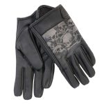 Hot Leathers Ancient Skull Leather Gloves GVM1304 - Image 4