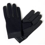 Hot Leathers GVM2005 Plain Black Mechanics Gloves - Image 3