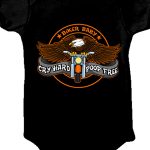 Hot Leathers GYS1016 Cry Hard Kids Bodysuit - Image 2