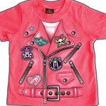 Hot Leathers GYS1033 Girls Leather Jacket Toddler T-Shirt - Image 2
