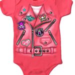 Hot Leathers GYS1035 Girls Leather Jacket Baby Bodysuit - Image 2