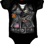 Hot Leathers GYS1036 Boys Leather Jacket Baby Bodysuits - Image 2