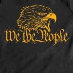 Hot Leathers GYS1059 Kids Black We the People Short Sleeve T-Shirt - Image 2