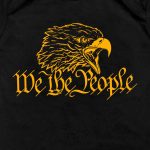 Hot Leathers GYS1060 Kids Baby We The People Black Onesie - Image 2