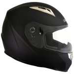 Milwaukee Helmets H500 Flat Black Chit-Chat Black Full Face Motorcycle Helmet with Wireless Communication - Image 8