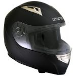 Milwaukee Helmets H500 Flat Black Chit-Chat Black Full Face Motorcycle Helmet with Wireless Communication - Image 13