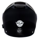 Milwaukee Helmets H7005 Flat Black Mayday Modular Full Face Wireless Motorcycle Helmet-Stream Music-Phone Calls - Image 6