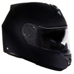 Milwaukee Helmets H7005 Flat Black Mayday Modular Full Face Wireless Motorcycle Helmet-Stream Music-Phone Calls - Image 8