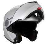 Milwaukee Helmets H7010 Flat Gray Mayday Modular Full Face Wireless Motorcycle Helmet-Stream Music-Phone Calls - Image 10