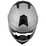 Milwaukee Helmets H7010 Flat Gray Mayday Modular Full Face Wireless Motorcycle Helmet-Stream Music-Phone Calls - Image 7