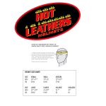 Hot Leathers HLT68 Eagle Wings Black Advanced DOT Approved Motorcycle Skull Cap Half Helmet - Image 3