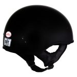 Hot Leathers HLD1002 Gloss Black Motorcycle DOT Approved Skull Cap Half Half Helmet Biker - Image 7