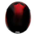 Hot Leathers HLD1018 Black Red Flame Skull Motorcycle DOT Approved Skull Cap Half Helmet Biker - Image 2