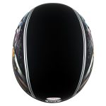Hot Leathers HLD1023 V-Twin Eagle Flat Black Motorcycle DOT Skull Cap Half Helmet Biker - Image 9
