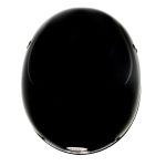 Hot Leathers HLD1036 Silver Flames Gloss Black Motorcycle DOT Approved Skull Cap Half Helmet - Image 5