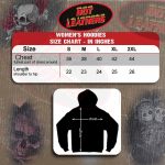 Hot Leathers Ladies Gray Bling Eagle Hooded Sweatshirt GLZ4571 - Image 3
