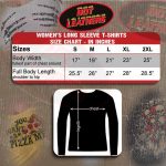 Hot Leathers GLR3409 Indy Red ‘Sugar Paisley’ Ladies Long Sleeve Shirt - Image 3
