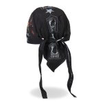 Hot Leathers HWH1015 Commemorative Veteran Headwrap - Image 2