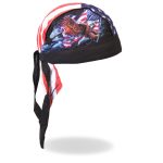 Hot Leathers HWH1017 Flag and Eagle Headwrap - Image 2