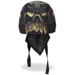 Hot Leathers HWH1019 Skull Cavern Headwrap - Image 4