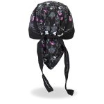 Hot Leathers HWH1022 Lady Rider Stud Headwrap - Image 2