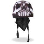 Hot Leathers HWH1038 Skull Head Headwrap - Image 5