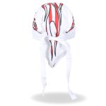 Hot Leathers HWH1043 American Bike Headwrap White - Image 3