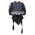 Hot Leathers HWH1046  American Ride Eagle Headwrap - Image 4