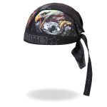 Hot Leathers HWH1053  Born Free Eagle POW Headwrap - Image 2