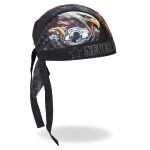 Hot Leathers HWH1053  Born Free Eagle POW Headwrap - Image 4