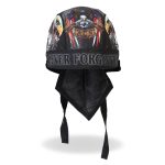 Hot Leathers HWH1053  Born Free Eagle POW Headwrap - Image 5