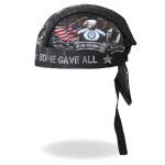 Hot Leathers HWH1055  Never Forgotten Headwrap - Image 2