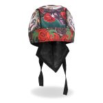 Hot Leathers HWH1084 Sugar Woman Headwrap - Image 5