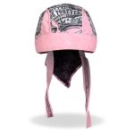 Hot Leathers HWH1087 Banner Skull Headwrap - Image 3