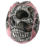 Hot Leathers HWH1087 Banner Skull Headwrap - Image 4