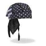 Hot Leathers HWH1092 Gray Flag Headwrap - Image 6