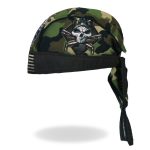 Hot Leathers HWH1094 Camo Skull Headwrap - Image 4