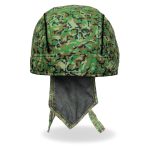 Hot Leathers HWH1095 Camo Skull Pattern Forest Headwrap - Image 2