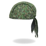 Hot Leathers HWH1095 Camo Skull Pattern Forest Headwrap - Image 6