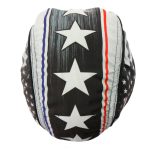 Hot Leathers HWH1097 Thin Line Stars and Stripes Flag Headwrap - Image 6