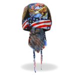 Hot Leathers HWH1102 Hoop Eagle Headwrap - Image 2