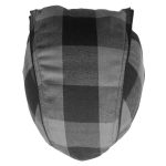 Hot Leathers HWH1110 Gray Buffalo Plaid Headwrap - Image 7